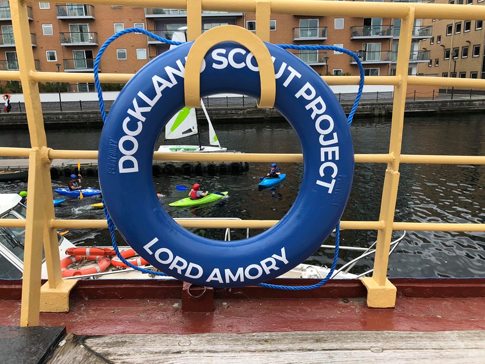 The Cubs at Docklands Scout Project canoeing, kayaking, sailing and