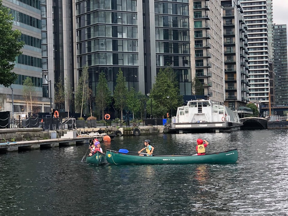 The Cubs at Docklands Scout Project canoeing, kayaking, sailing and