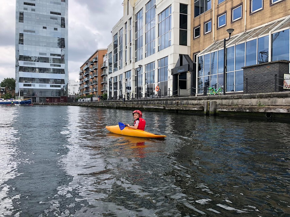 The Cubs at Docklands Scout Project canoeing, kayaking, sailing and